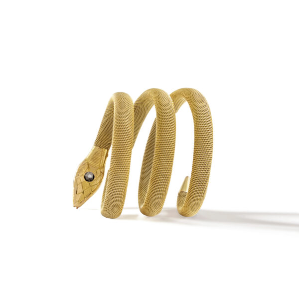 Diamond-round-cut-snake-serpenti-bulgari-tubogas-bracelet-gold-18k