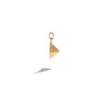 pendant charm necklace gold 18k pyramid egypt jewels antique