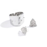 Art-deco-diamond-brooch-bridal-bracelet