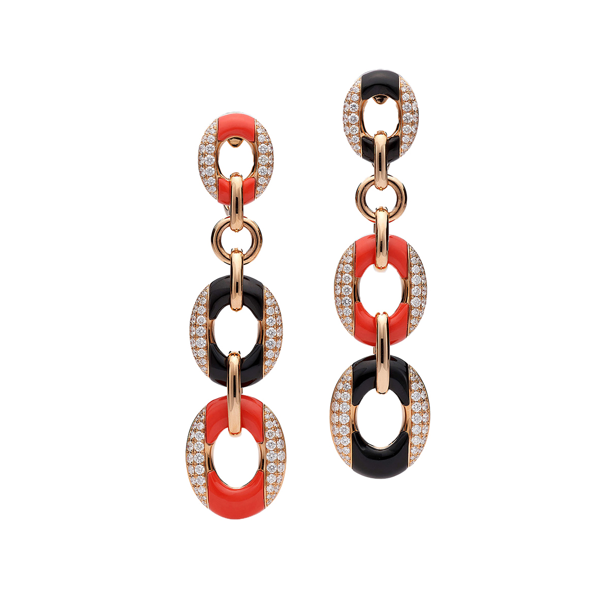 coral-18k-white-gold-pendant-diamonds-onyx-earrings