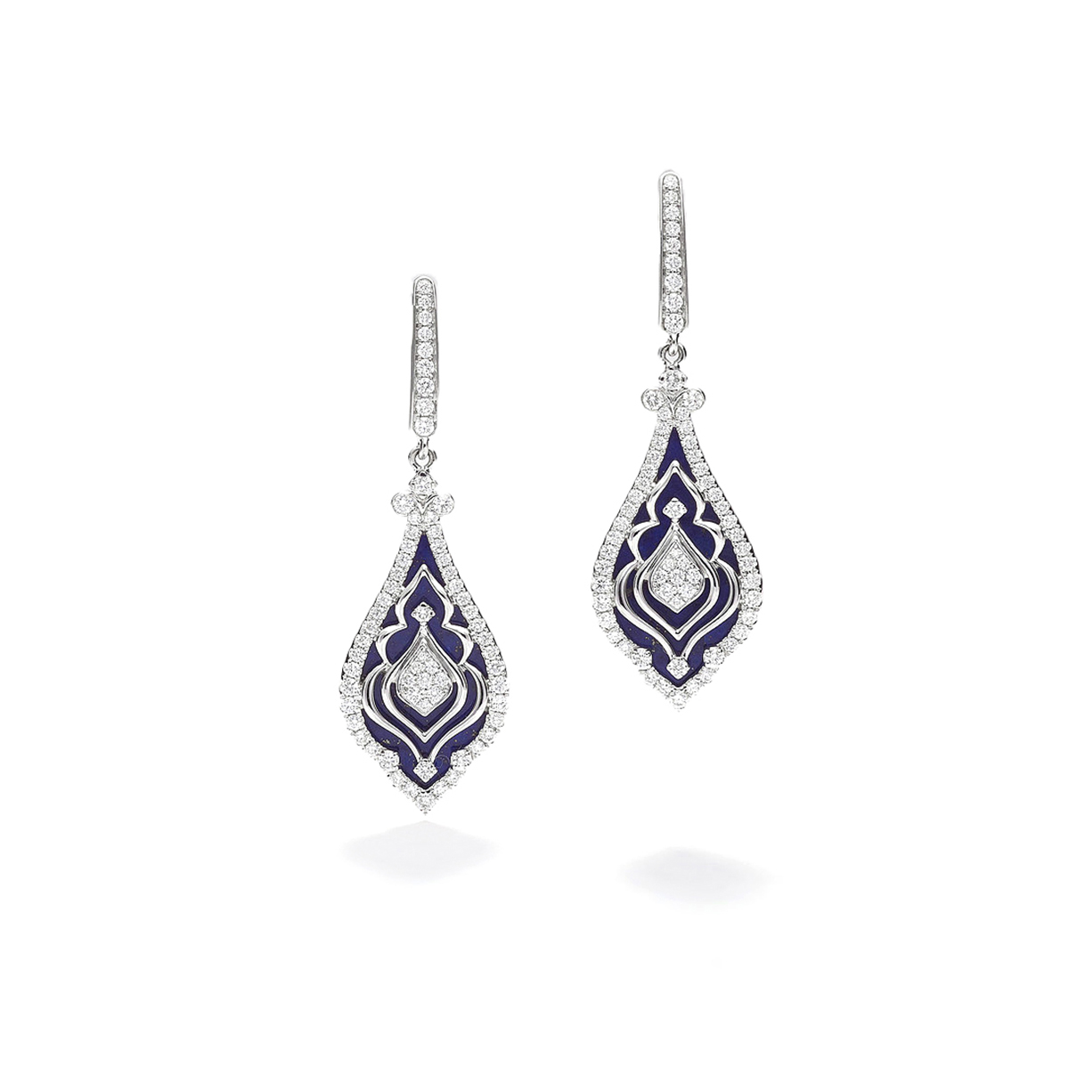 lapis-lazuli-18k-white-gold-diamonds-pendant-earrings