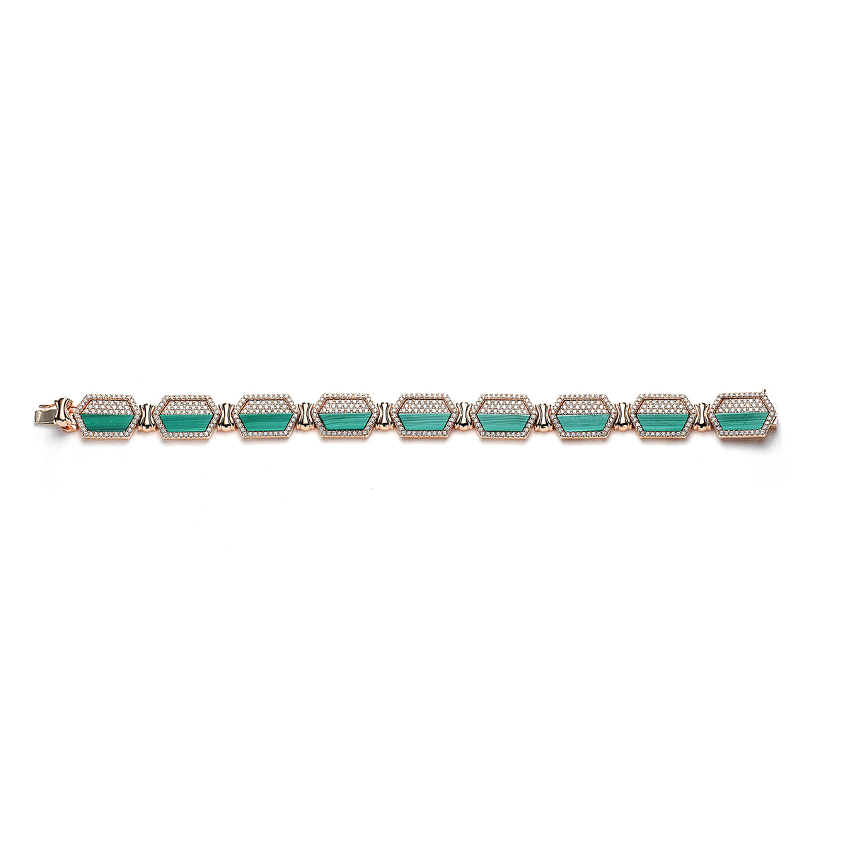 malachites-diamonds-jewels-18kt-pink-gold-bracelet
