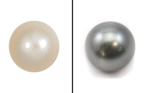 Comparaison entre une perle de culture et une perle naturelle