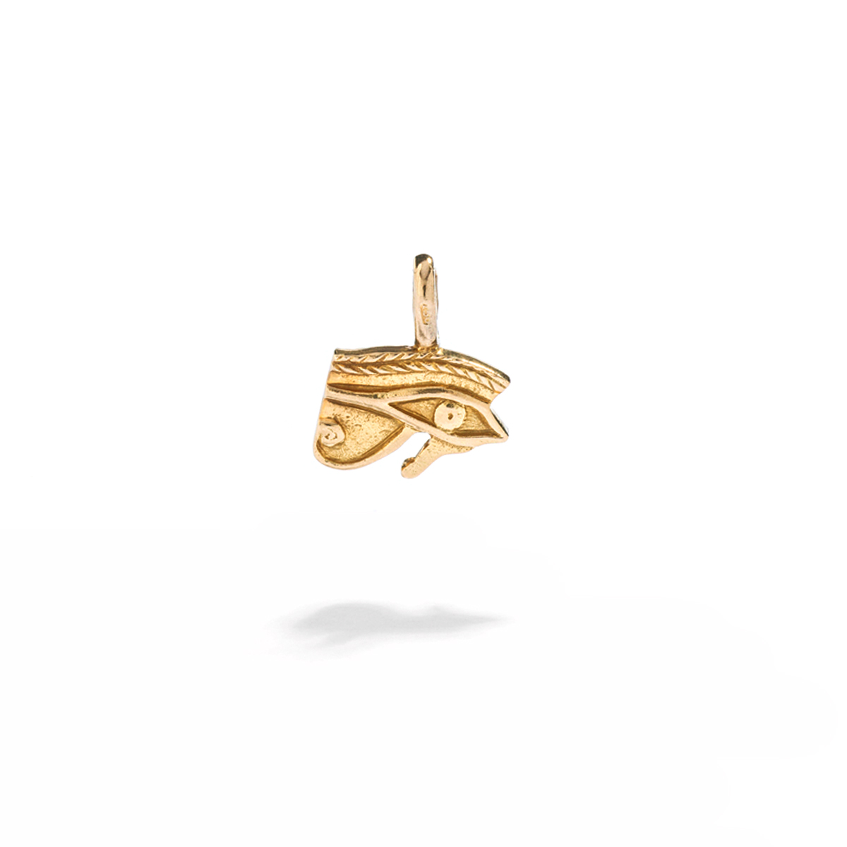 Charm pendant gold 18k necklace bracelet egyptian hieroglyph